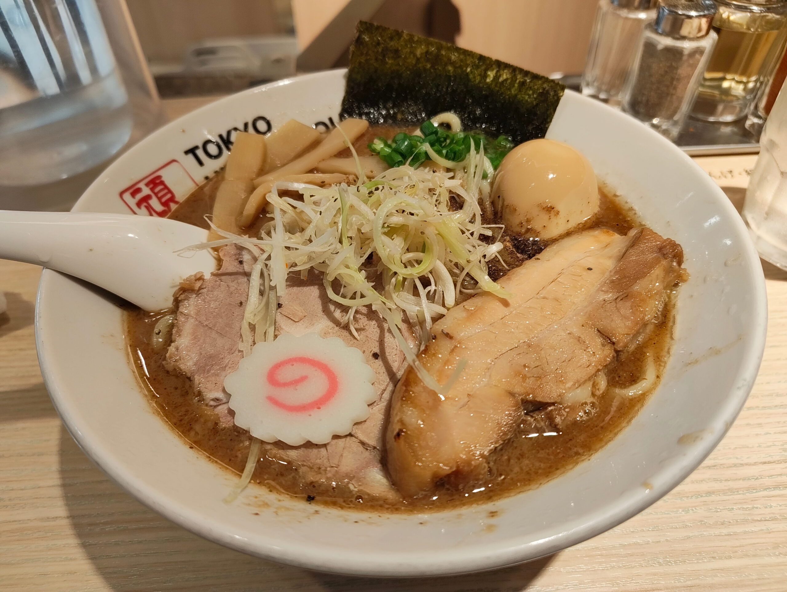 バトル後に食べたラーメン