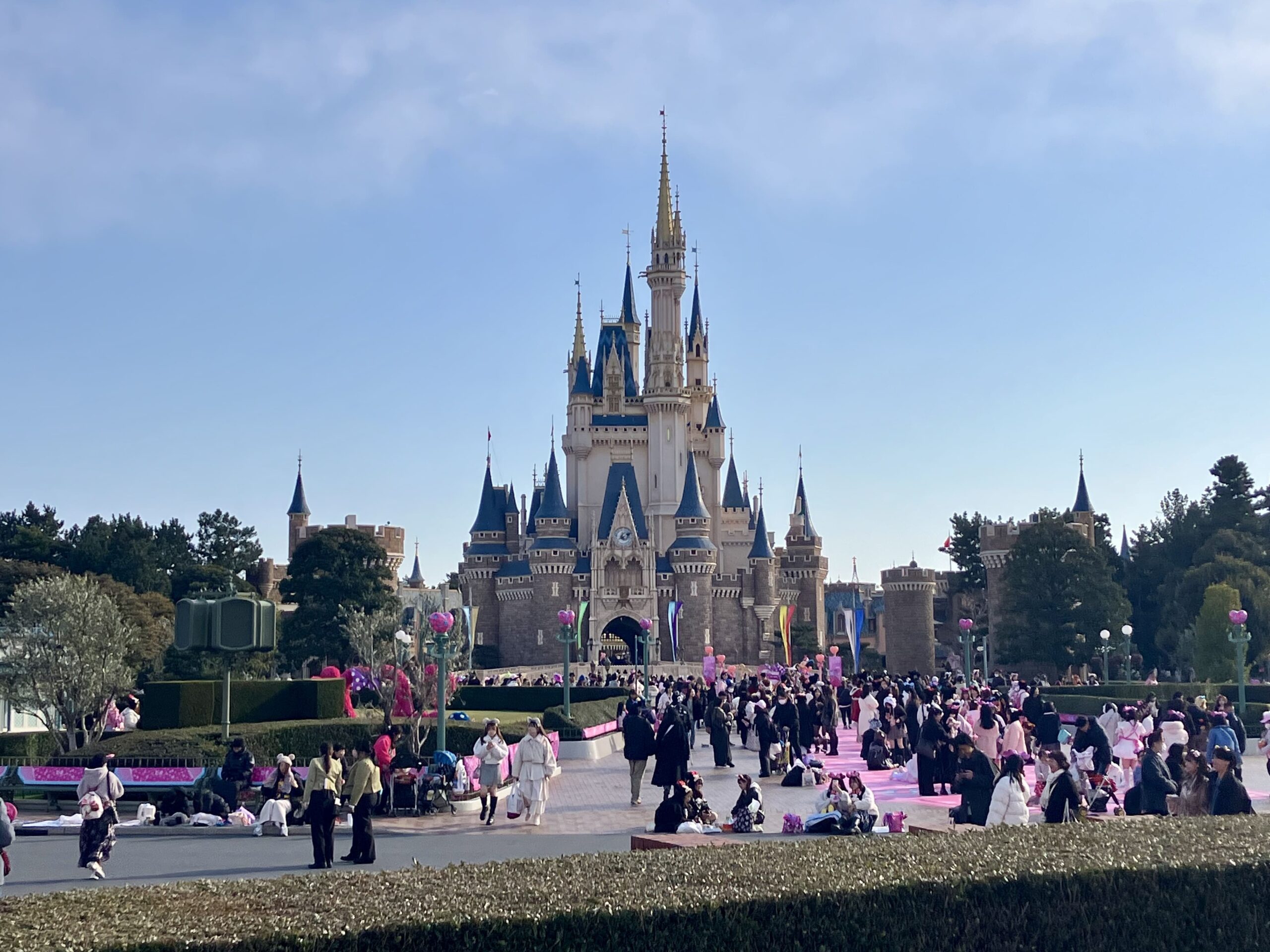 一日目はディズニーランド