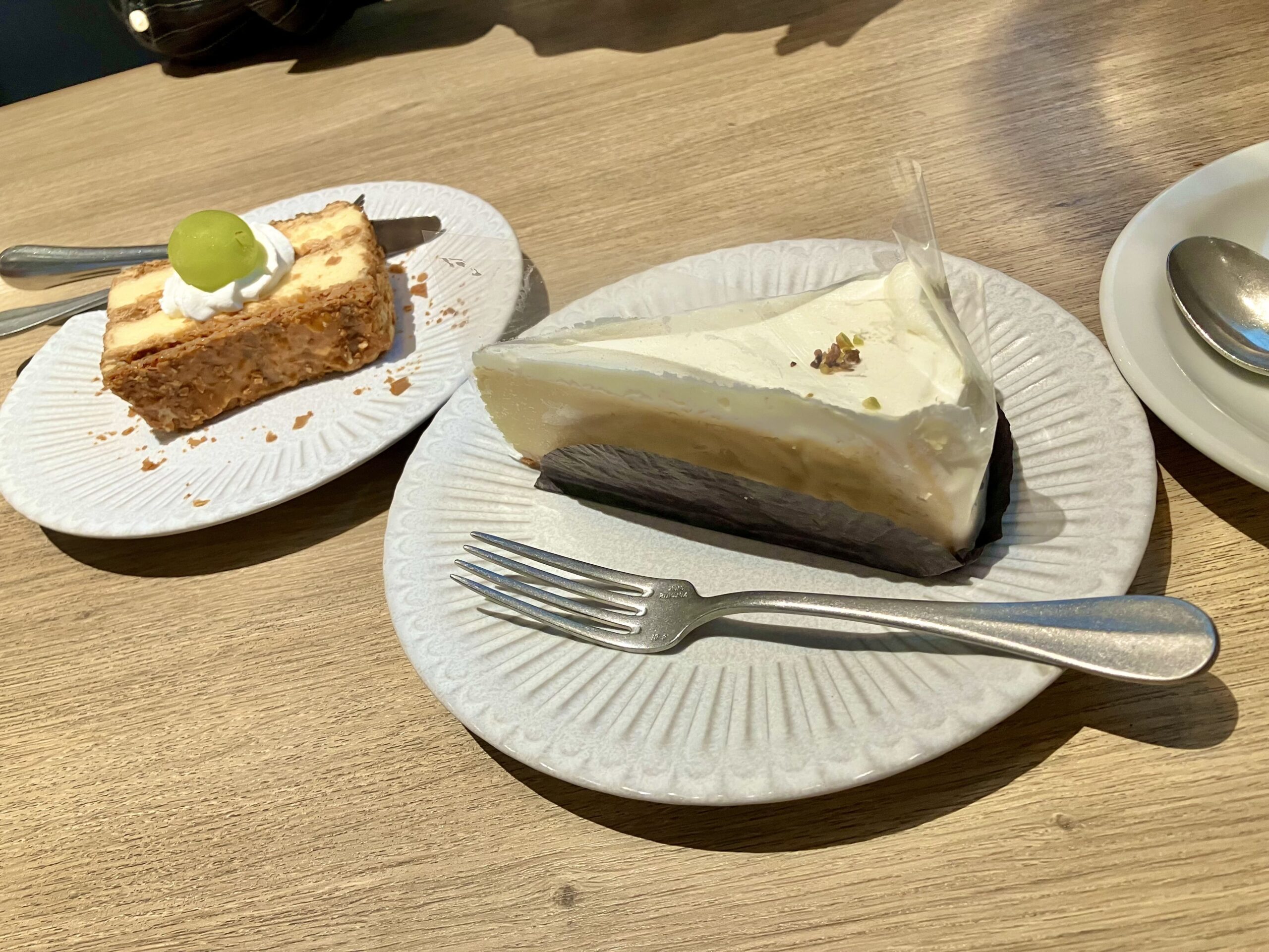 ダンス友達に「誕生日だから」とごちそうしてもらったケーキ