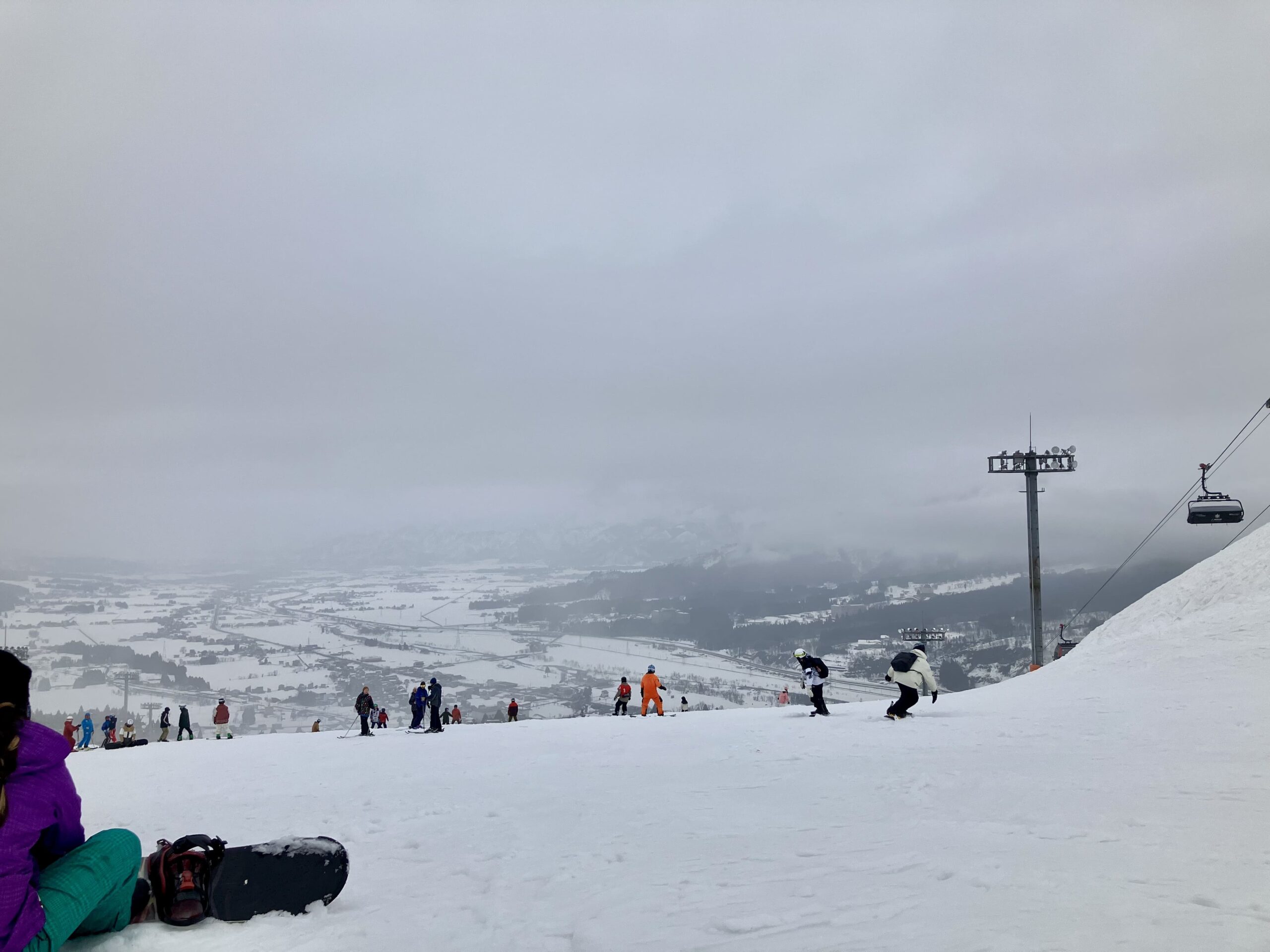 先日行ったスキー場