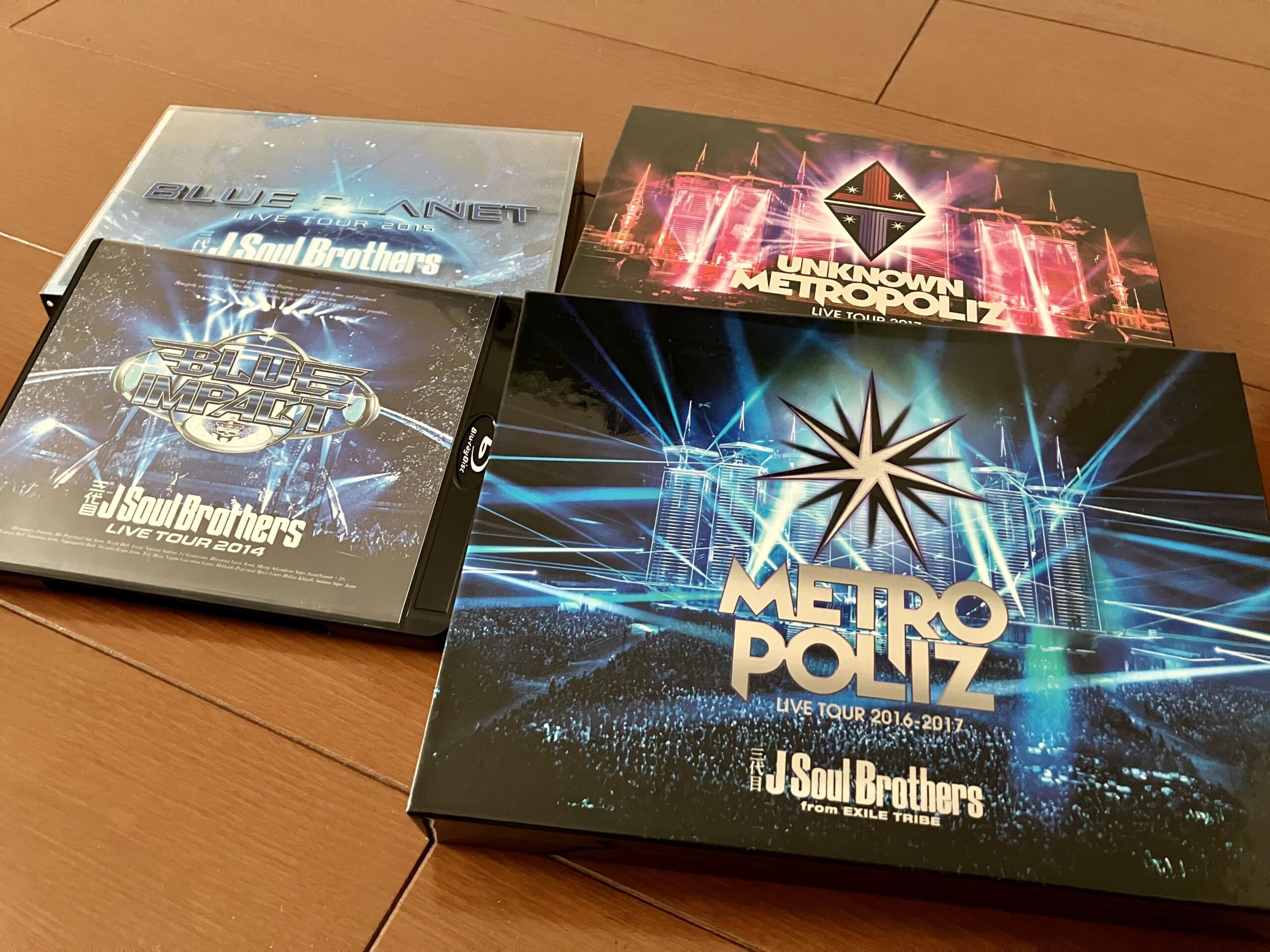 三代目JSBのライブDVD