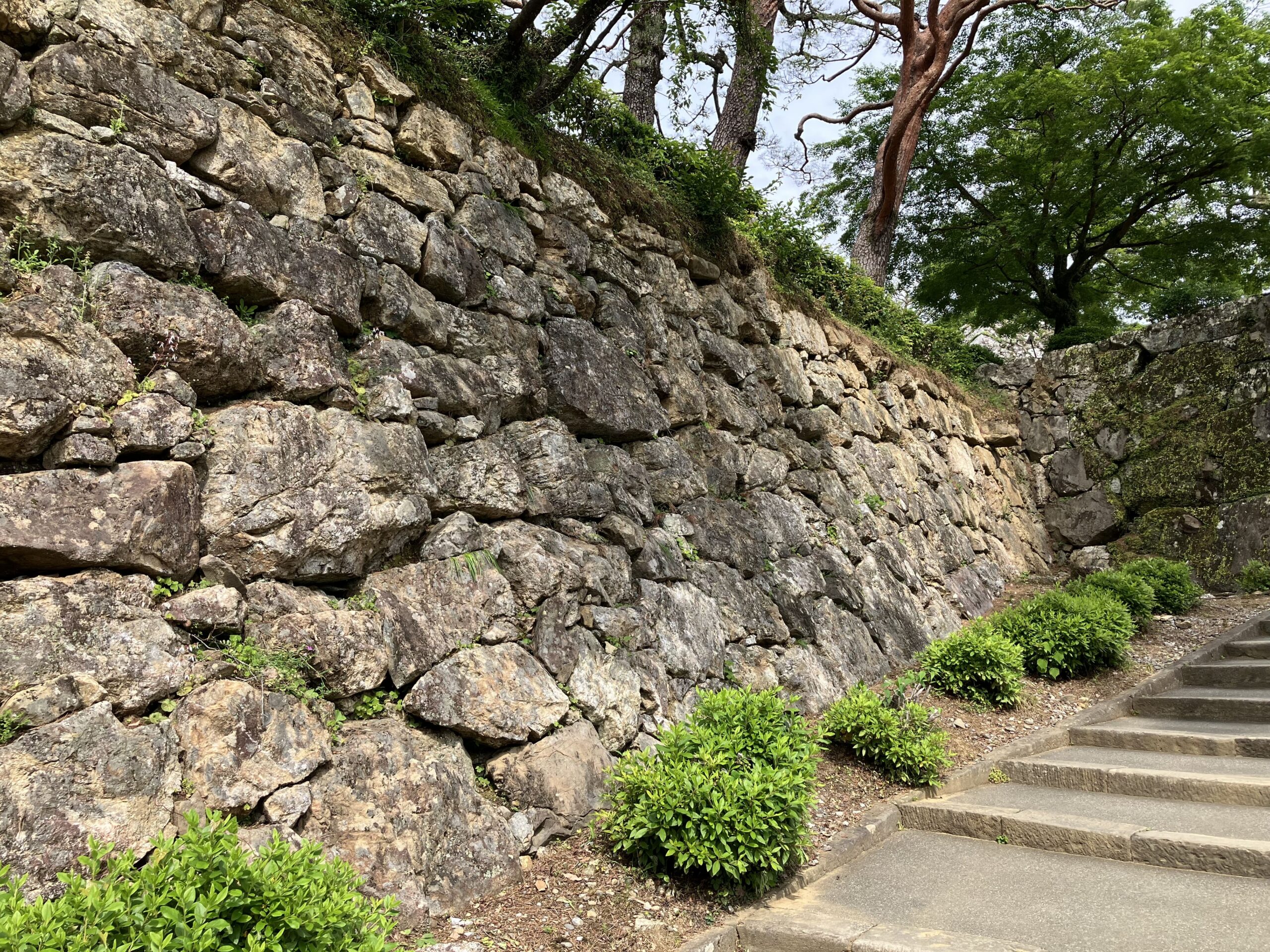 高知城の石垣
