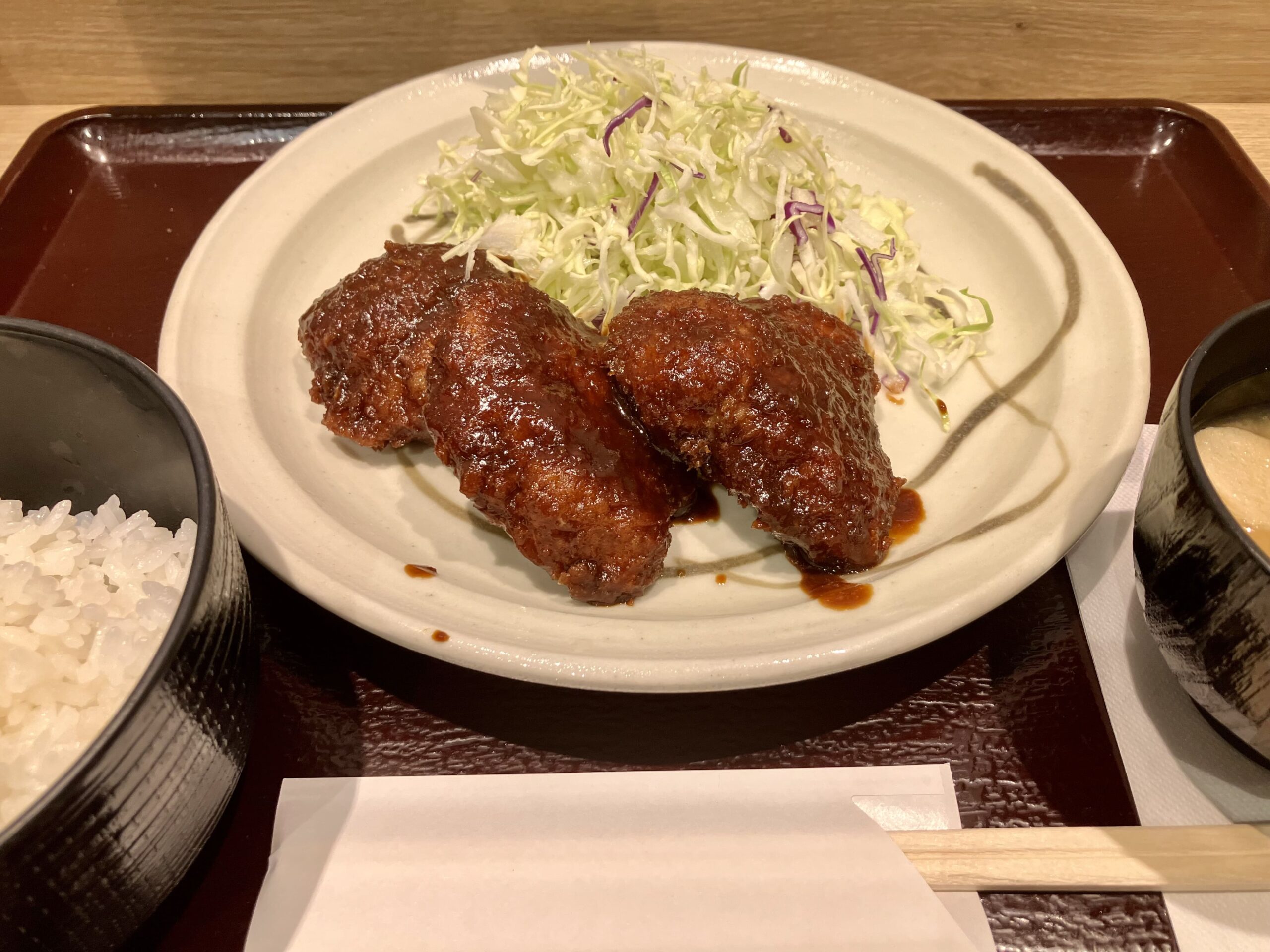味噌ヒレカツ定食