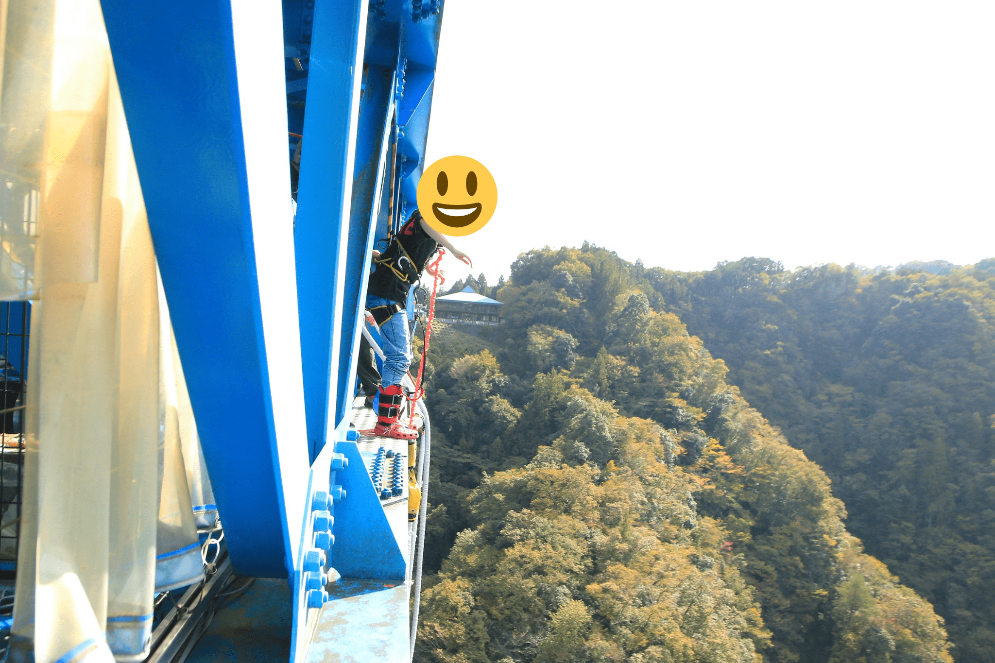 飛ぶ直前の私