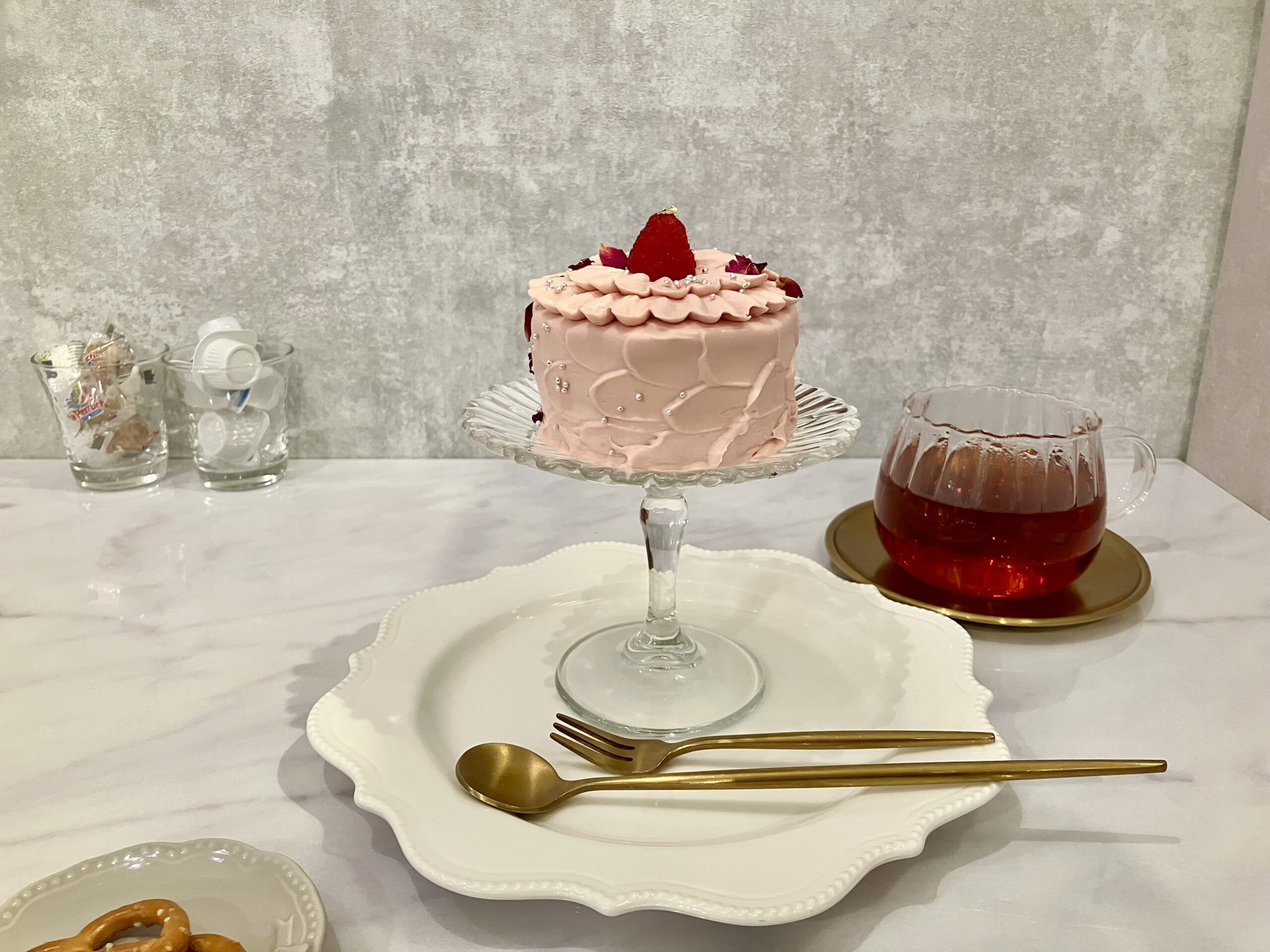 ショートケーキカンパニーのおひとりさま用ホールケーキ