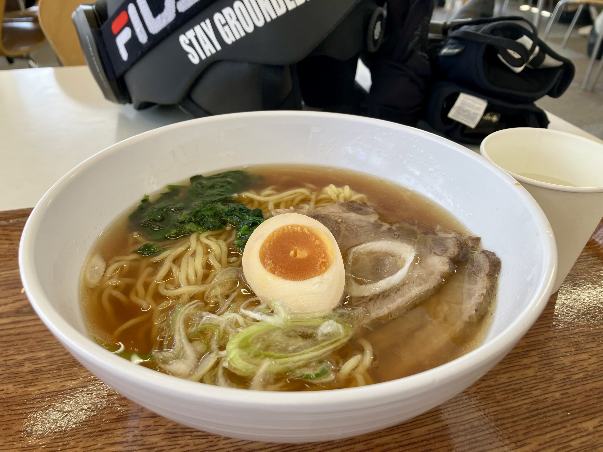 ゲレンデで食べたラーメン
