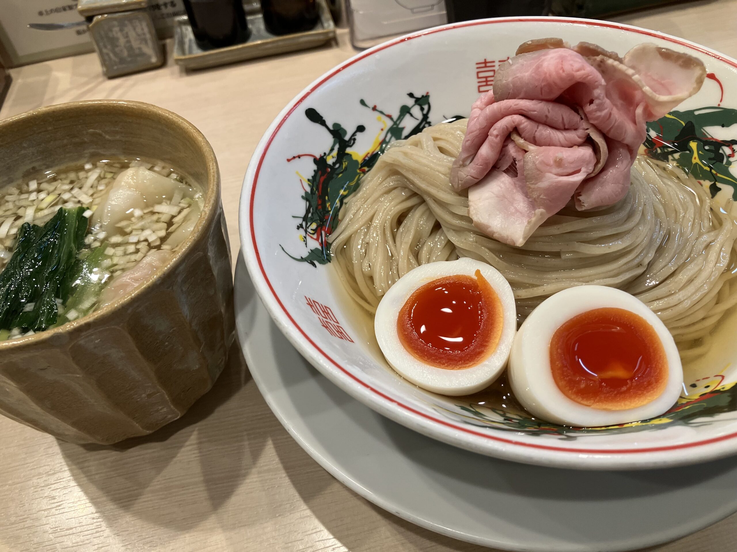 友達と食べに行ったつけ麺