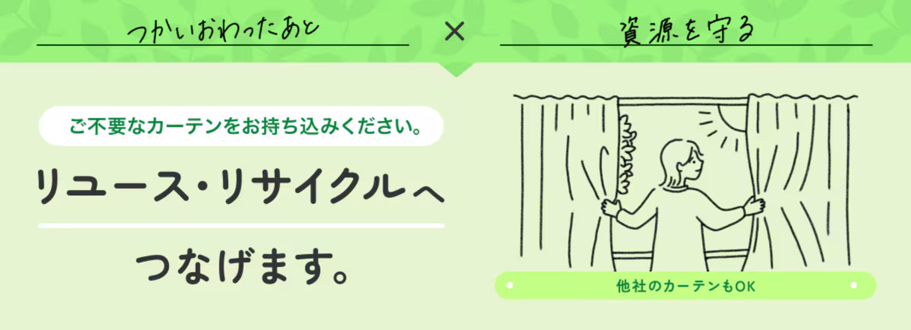 ニトリカーテン回収