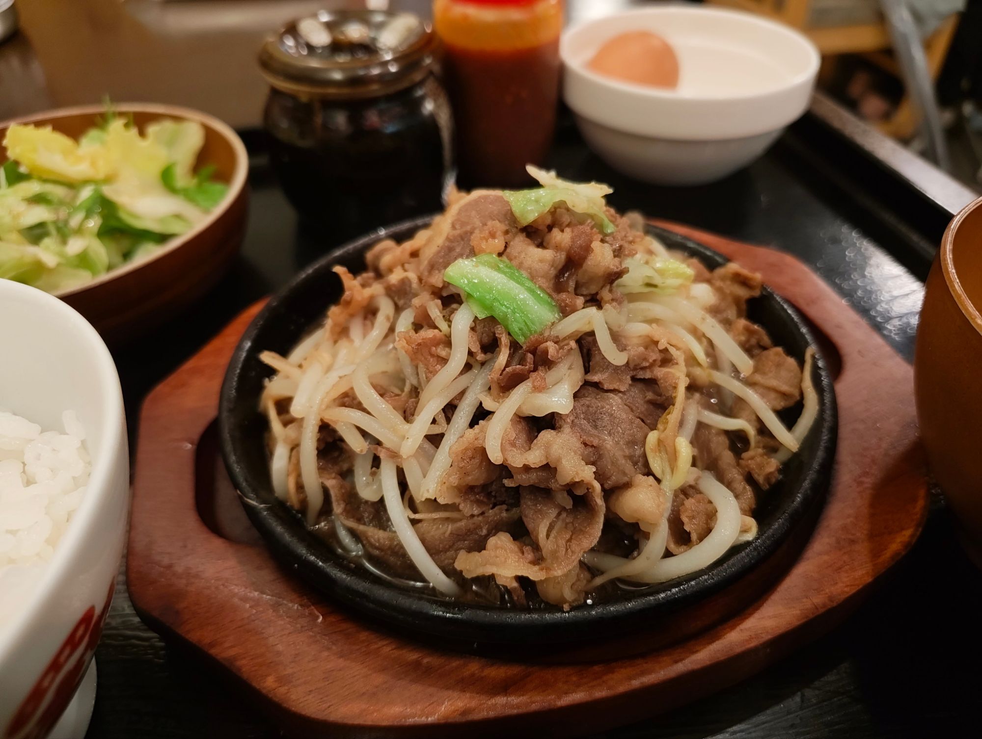 焼肉鉄板定食